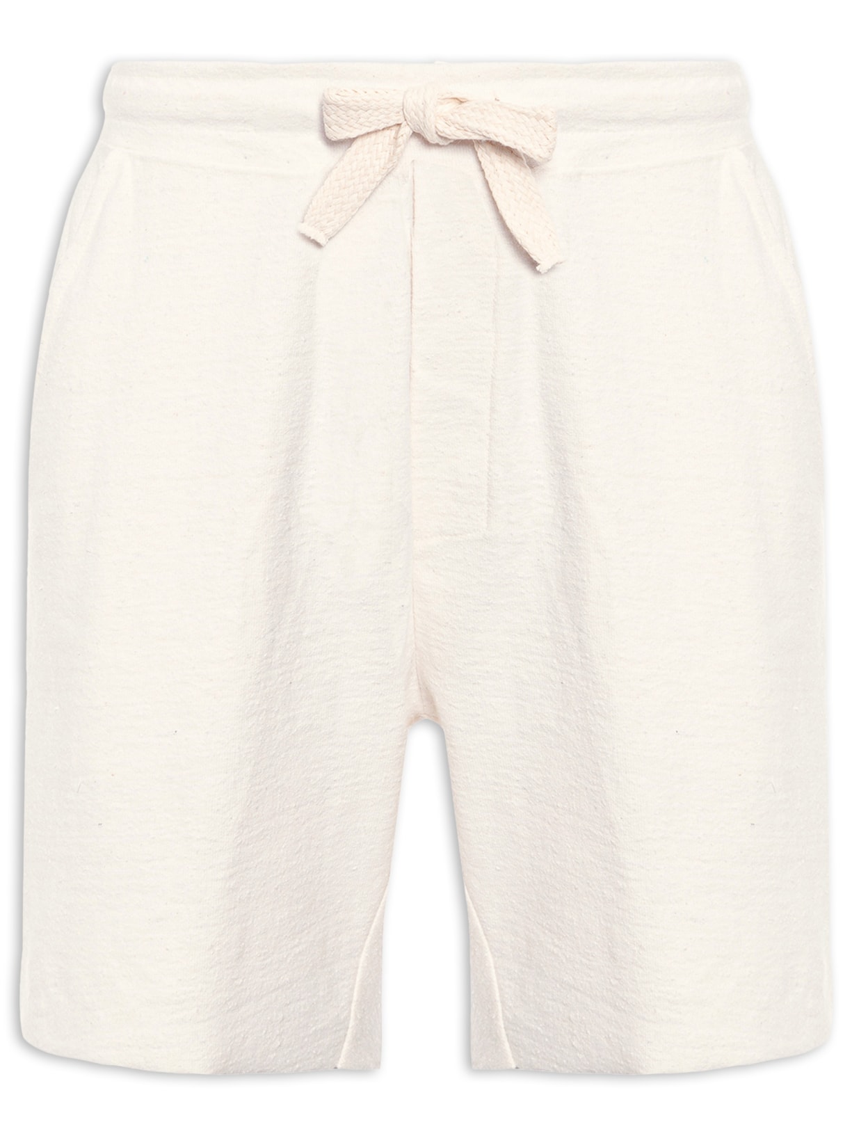 Bermuda Masculina Rustic E-Basics - Off White