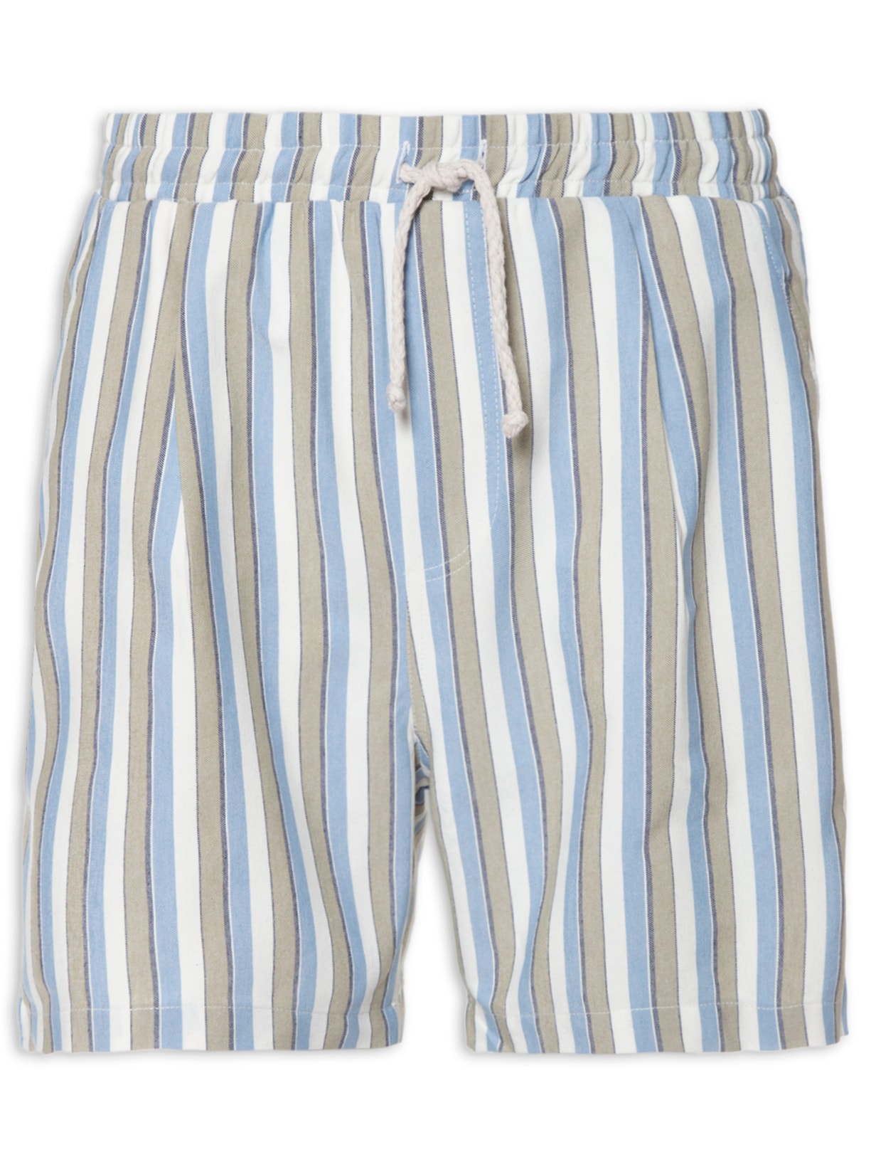 Bermuda Masculina Saquarema Listras - Off White