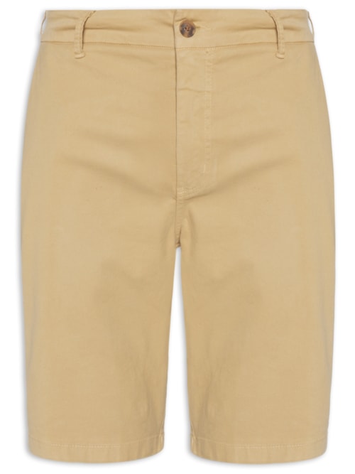 Bermuda Masculina Sarja - Bege
