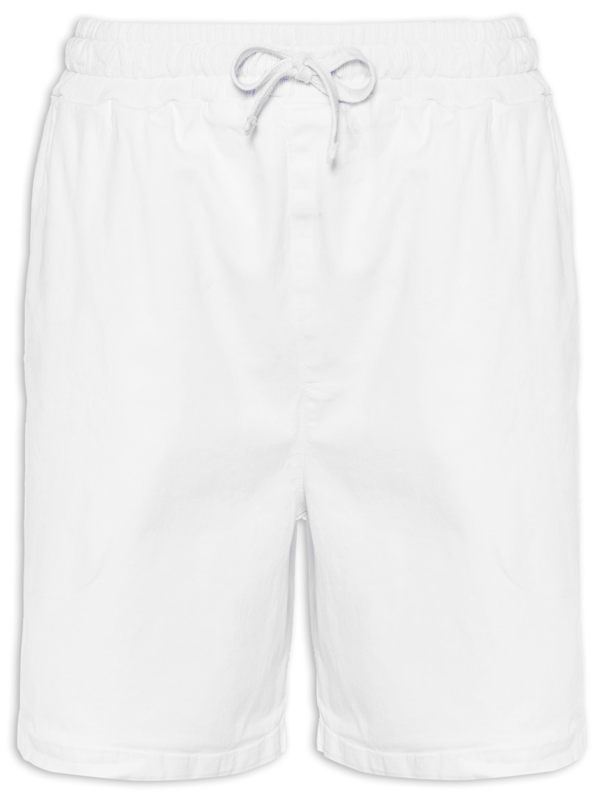 Bermuda Masculina Sarja - Branco