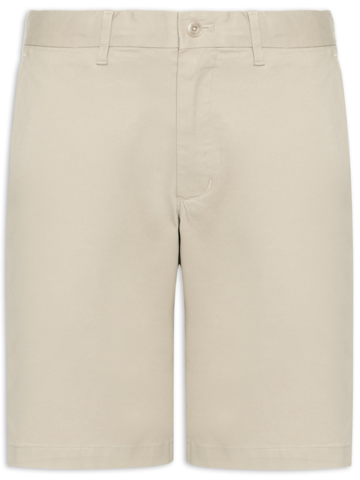 Bermuda Masculina Sarja Brooklyn 1985 Bege Tommy Hilfiger