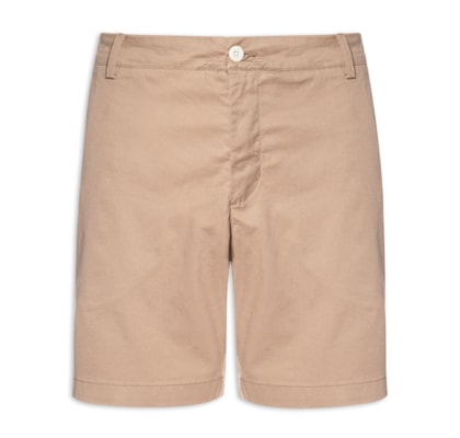 Bermuda Masculina Sarja Chino James - Bege