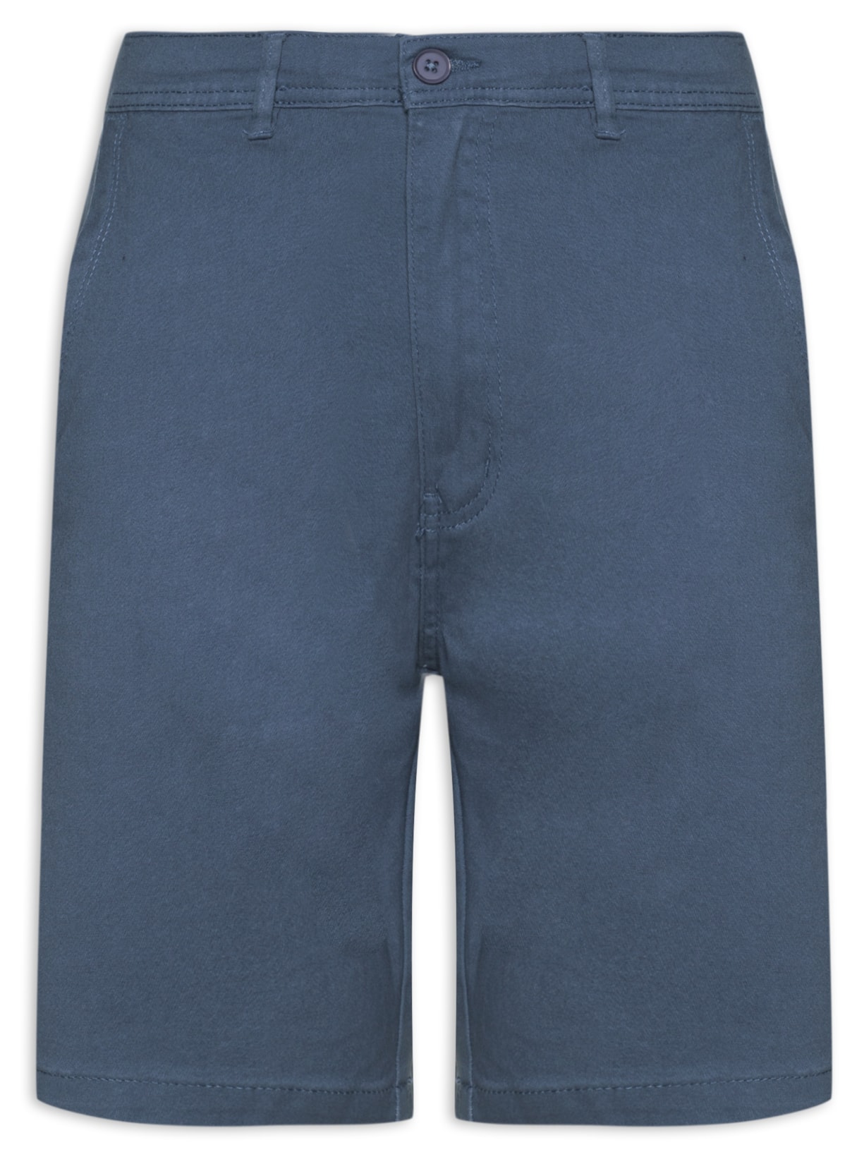 Bermuda Masculina Sarja Color - Azul
