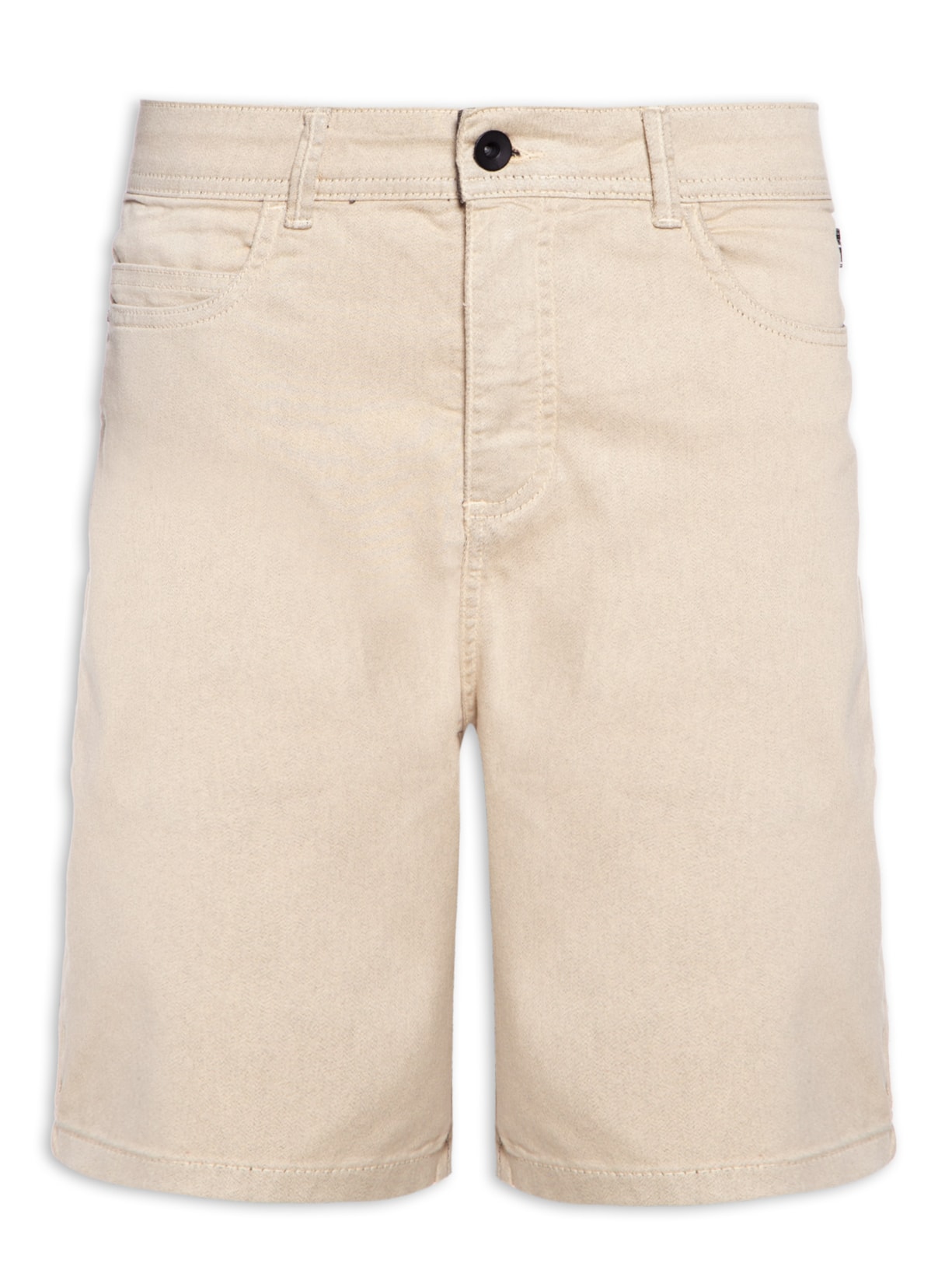 Bermuda Masculina Sarja Color - Bege