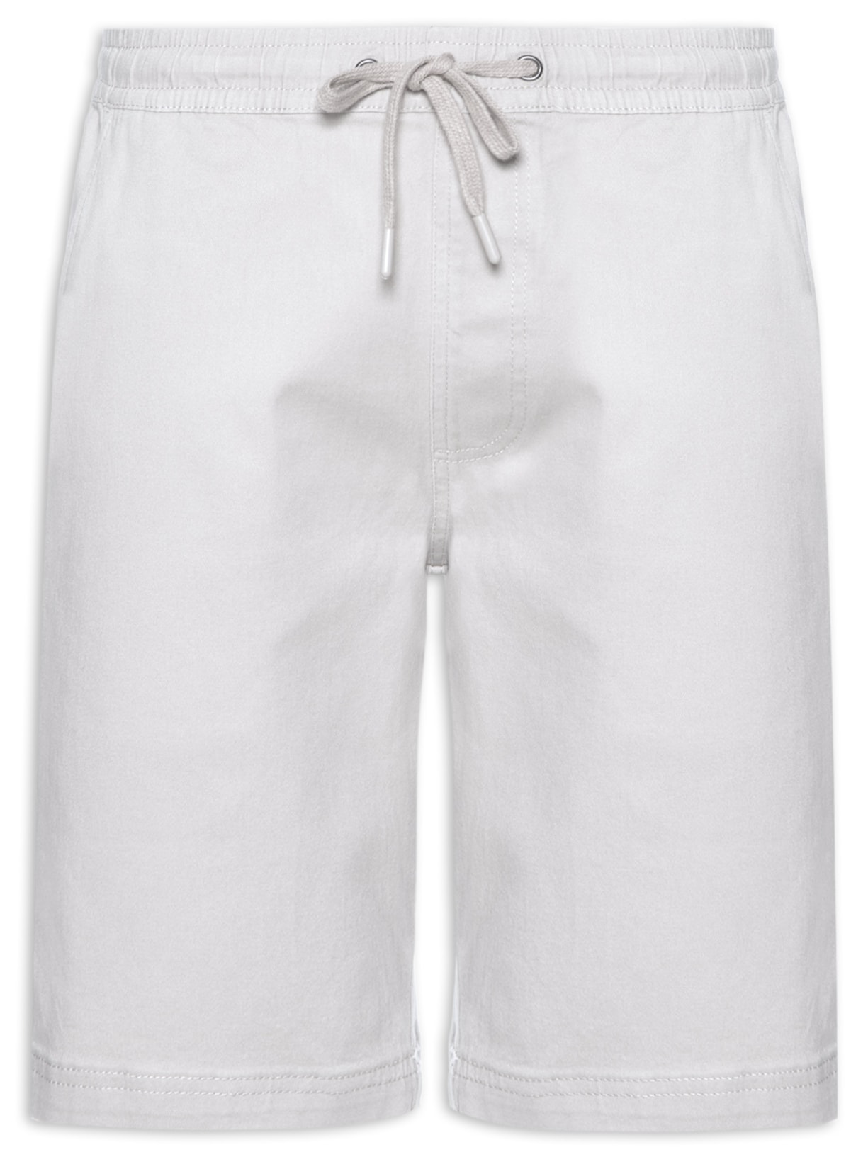 Bermuda Masculina Sarja Color - Cinza