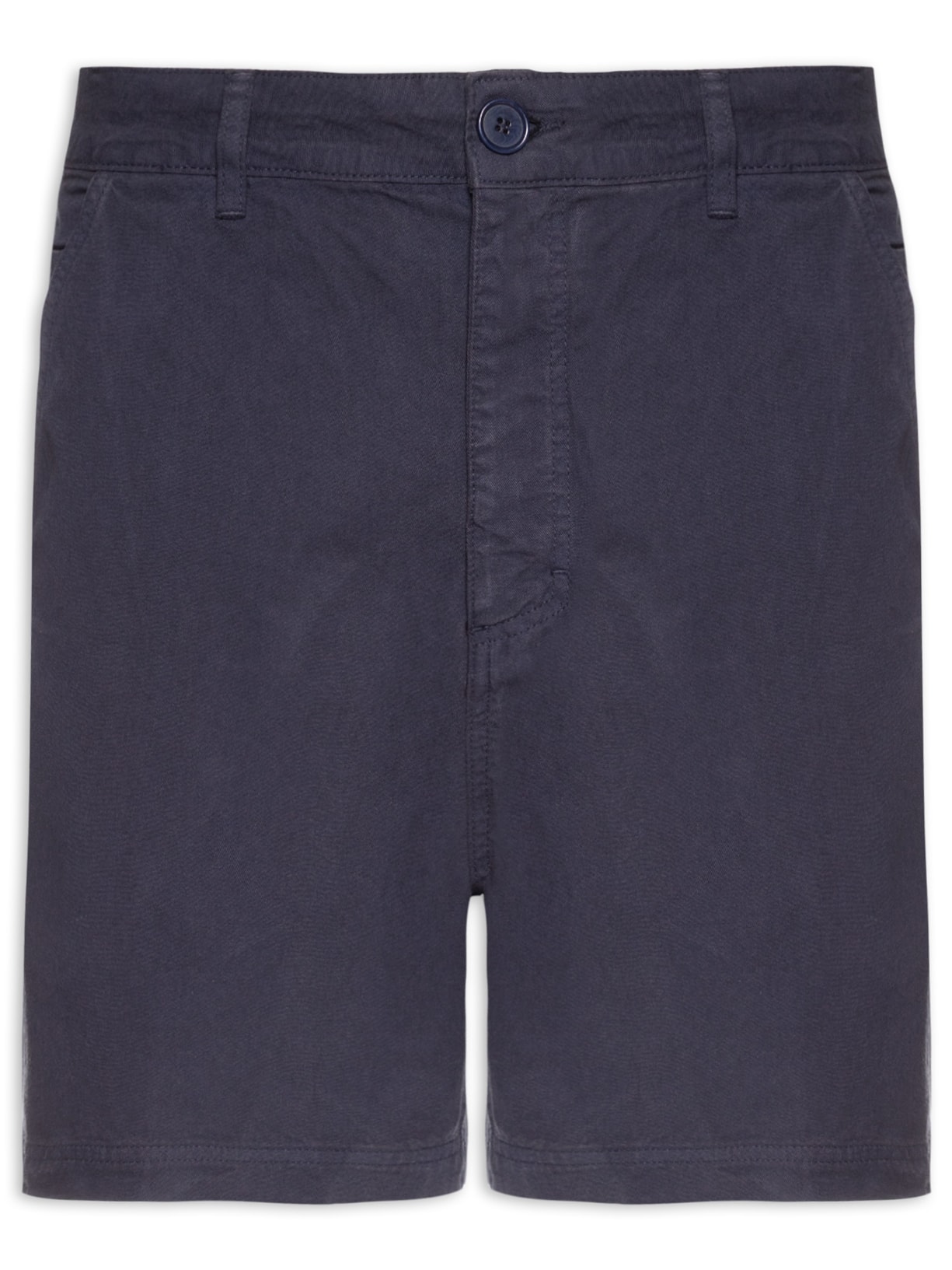Bermuda Masculina Sarja Flow Cotton Linen Utility  – Azul Osklen