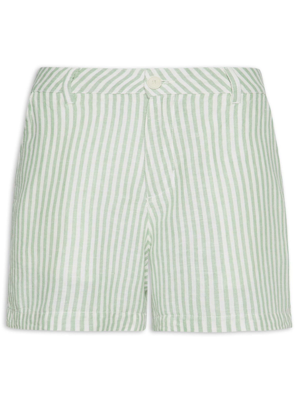 Bermuda Masculina Sarja Flow Stripes Linen Bege Osklen
