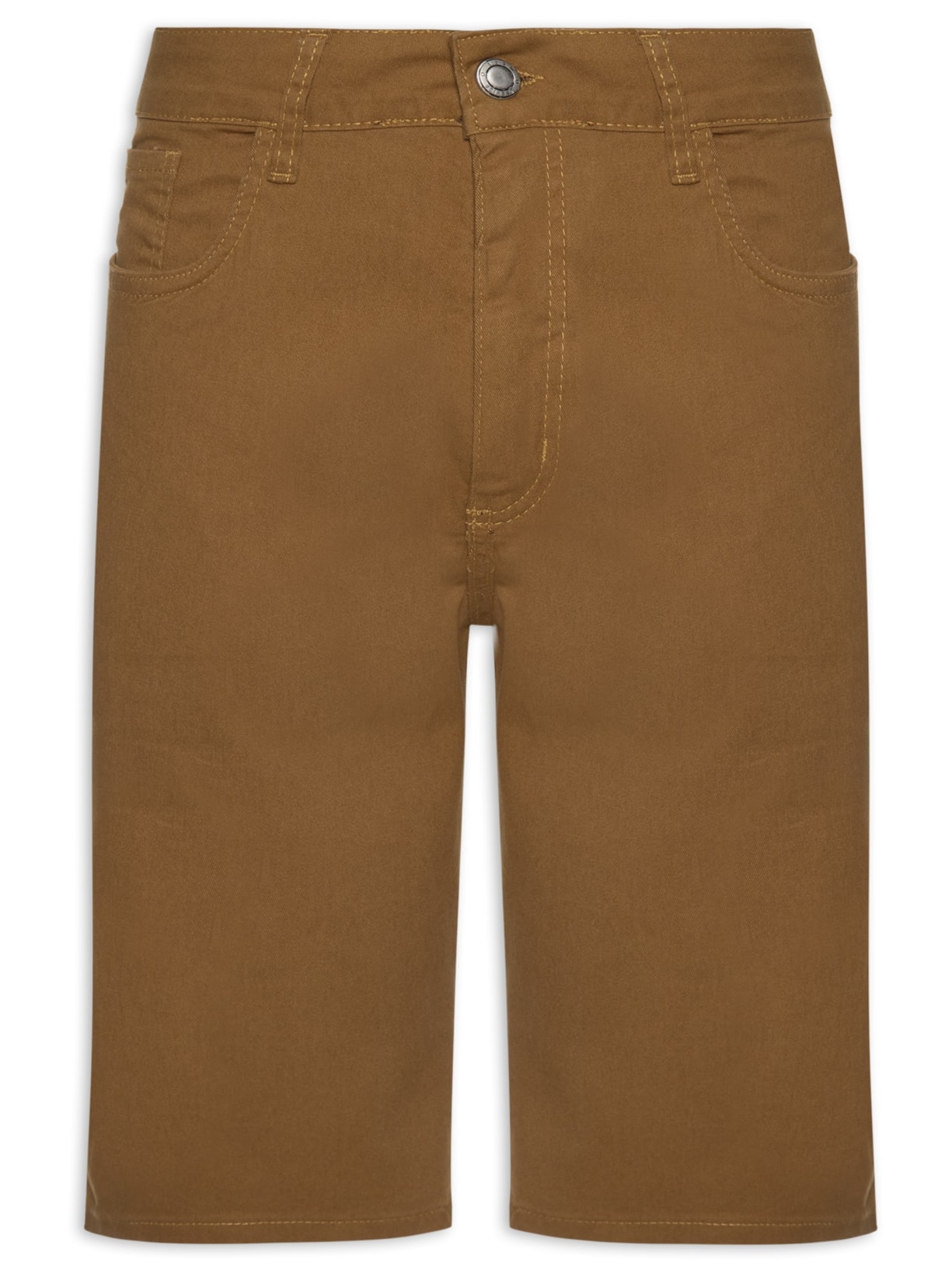 Bermuda Masculina Sarja - Marrom