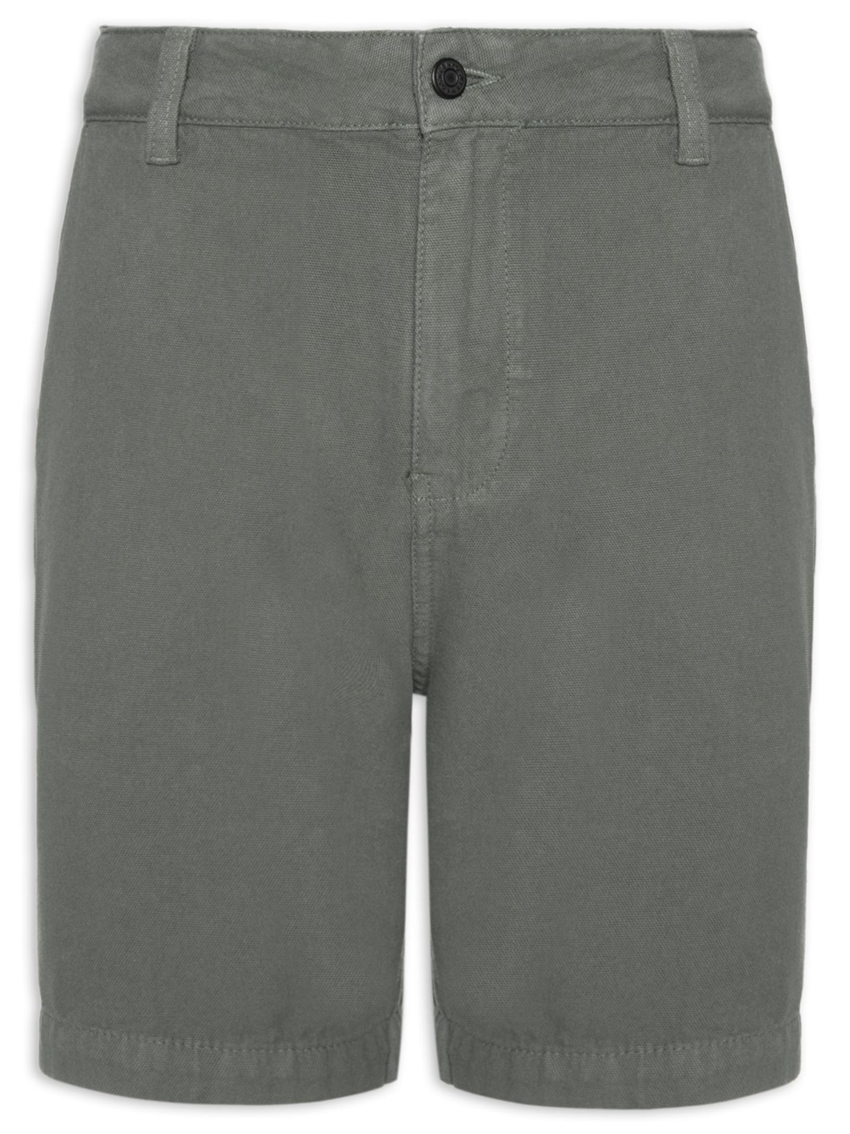 Bermuda Masculina Sarja New Cotton Basic Cinza Osklen