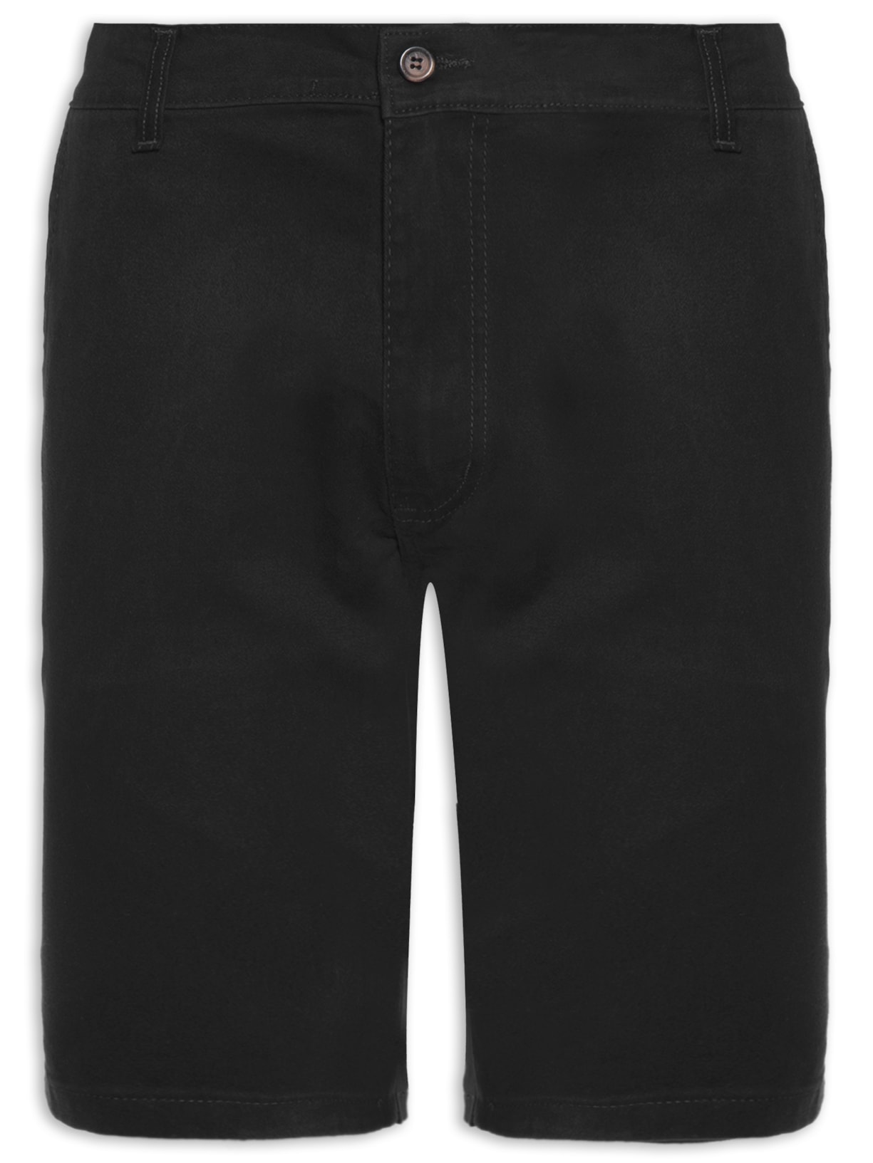 Bermuda Masculina Sarja - Preto