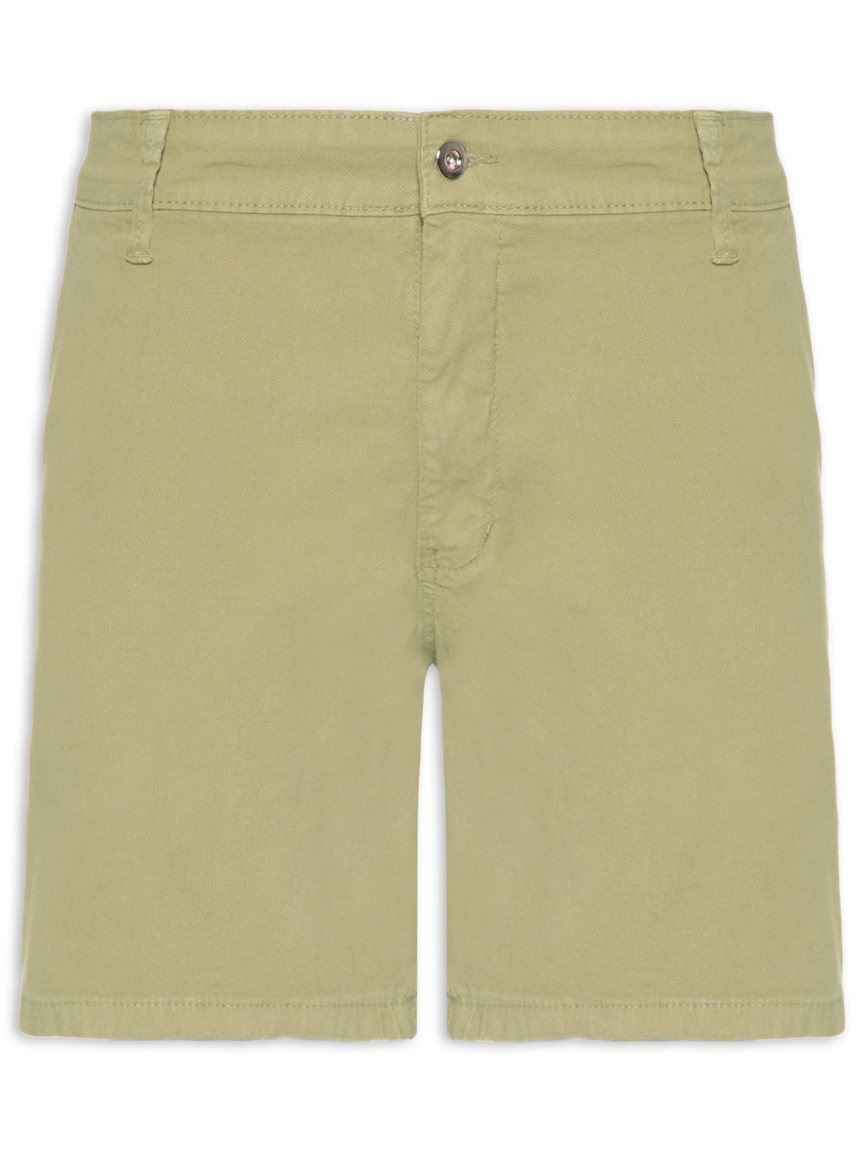 Bermuda Masculina Sarja Slim - Verde