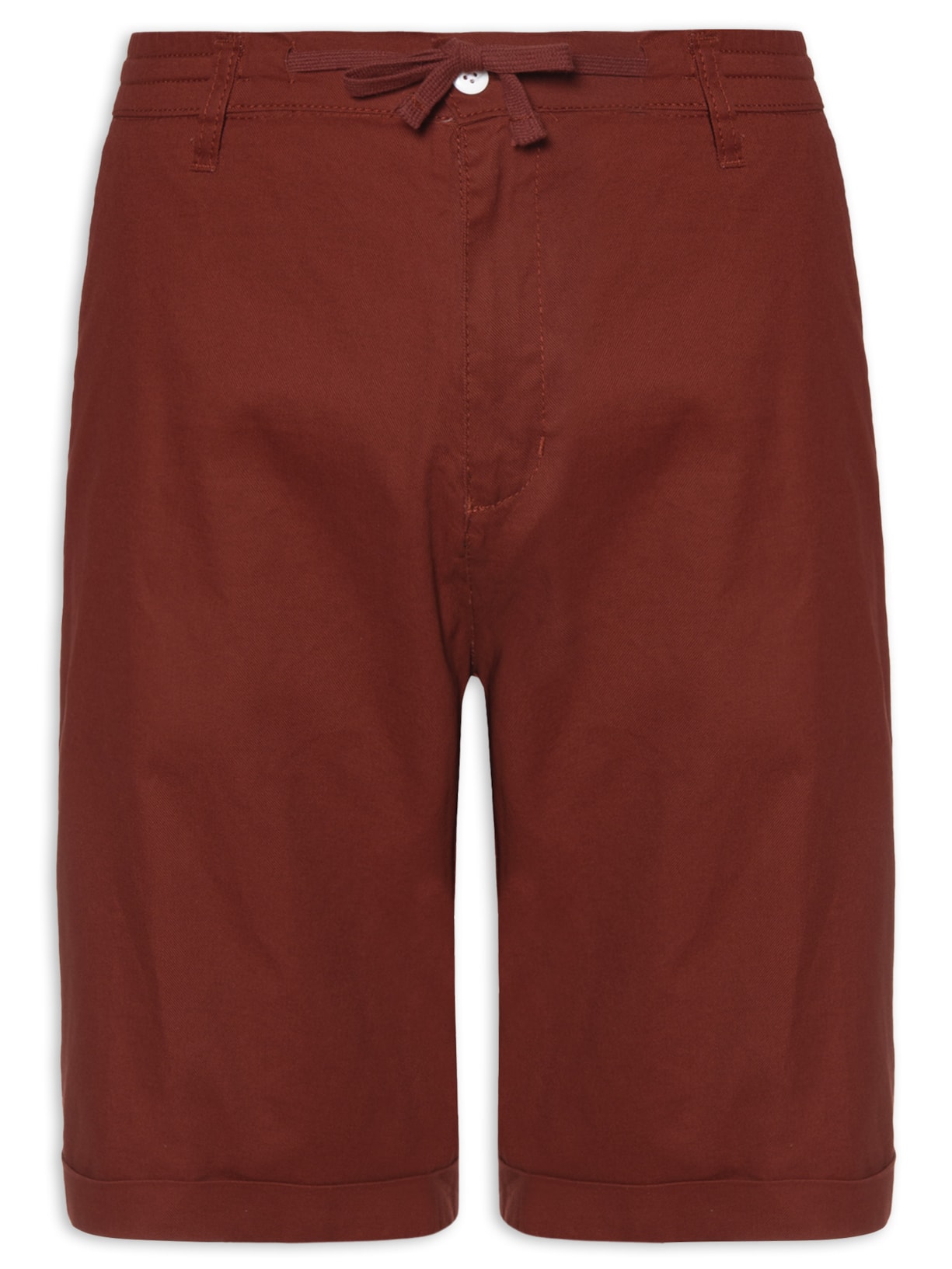 Bermuda Masculina Sarja - Vermelho