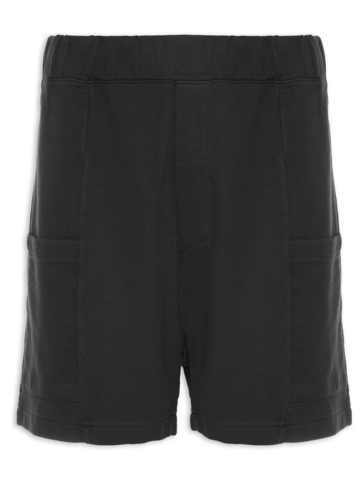 Bermuda Masculina Sarjada - Preto