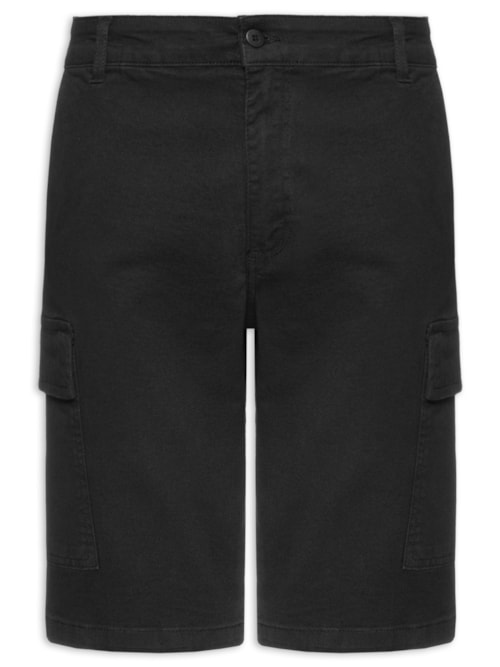 Bermuda Masculina Scanton Cargo - Preto
