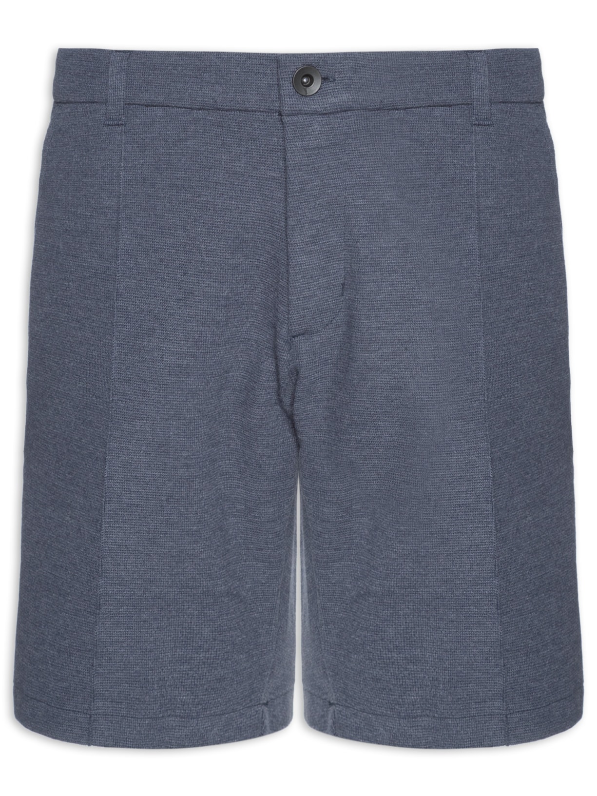 Bermuda Masculina Social Comfort - Azul