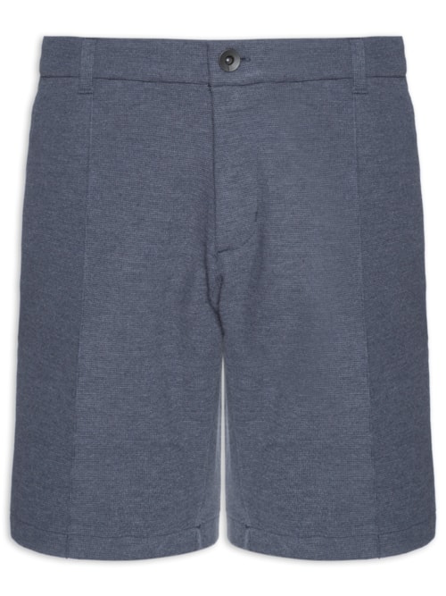 Bermuda Masculina Social Comfort - Azul