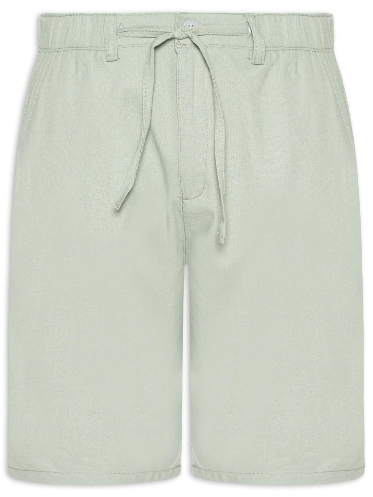 Bermuda Masculina Social Cós Elástico E Cordão Verde '2 Essential