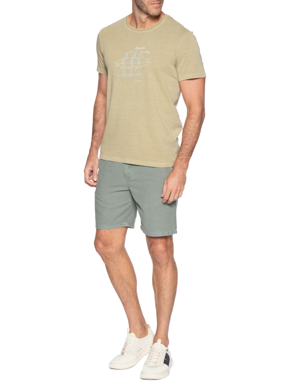 Bermuda Masculina Summer Verde Pineapple