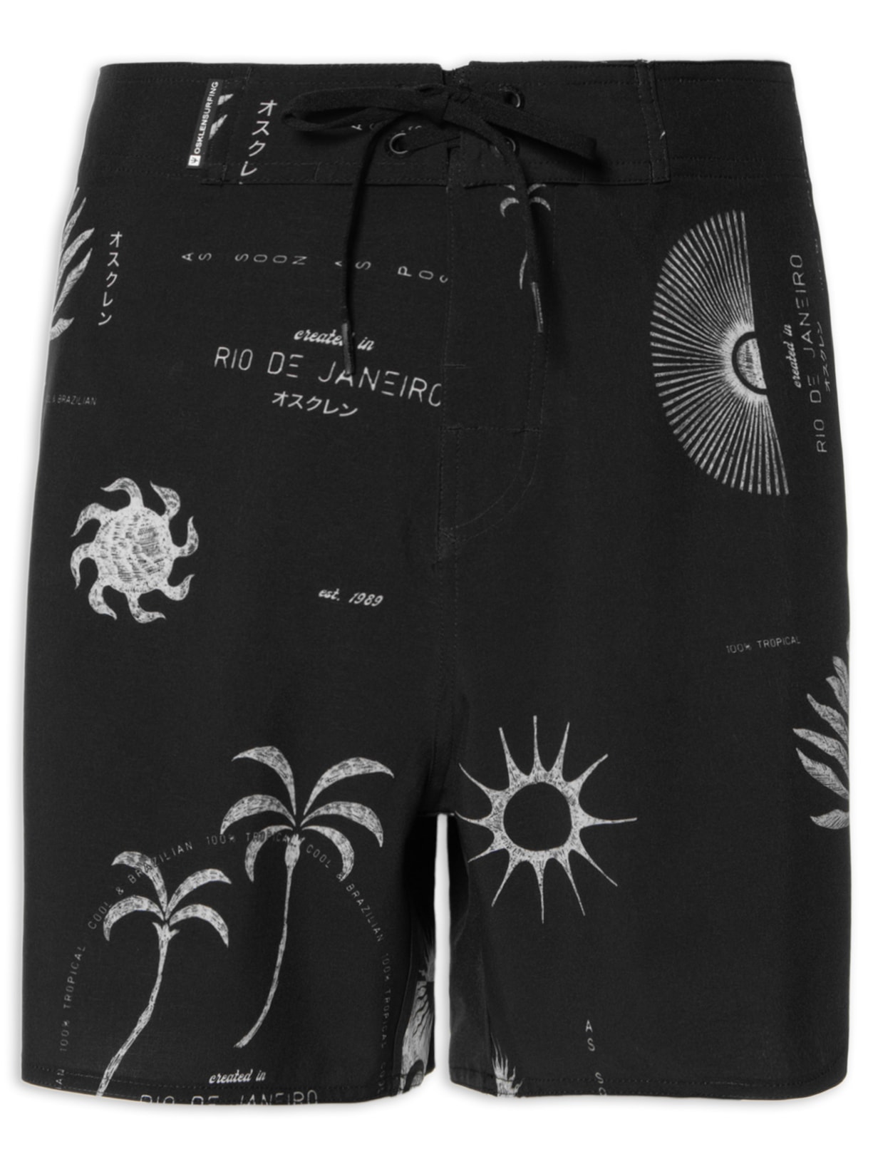 Bermuda Masculina Surf 1989 - Preto