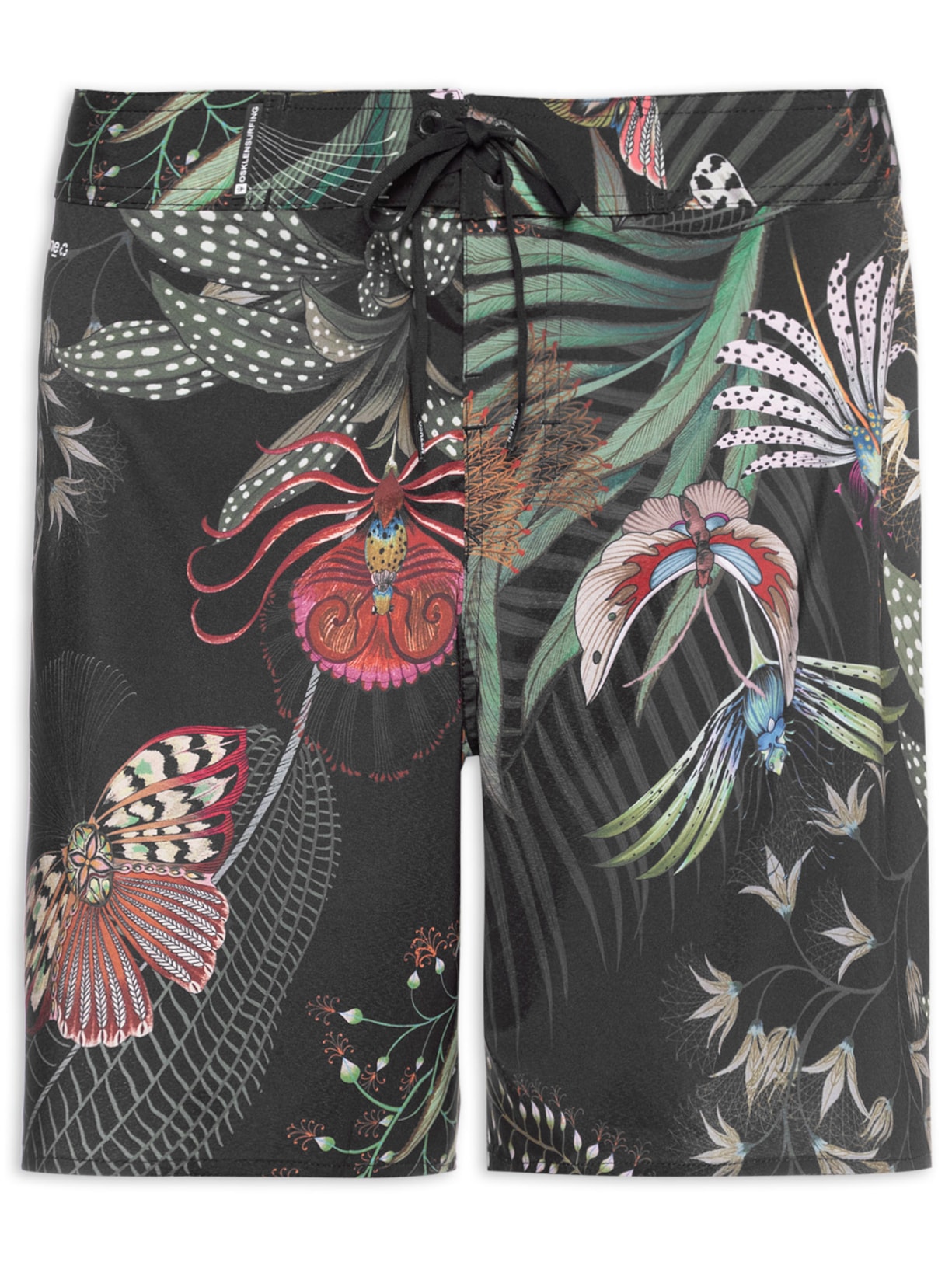 Bermuda Masculina Surf Aquaone Flex Botanique A7 - Preto