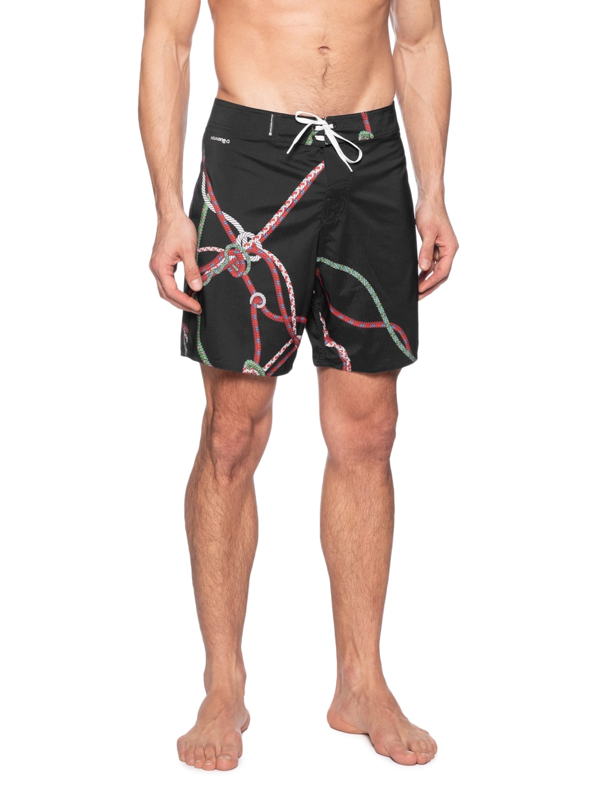 Bermuda Masculina Surf Aquaone Flex Nos Preto Osklen