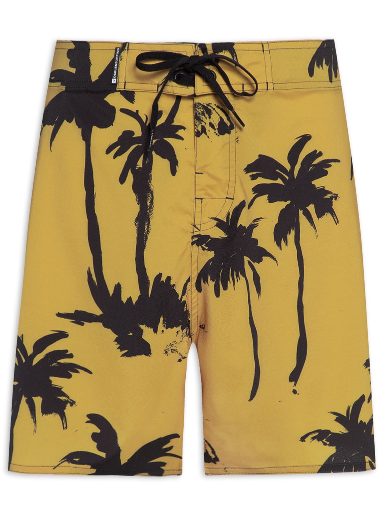 Bermuda Masculina Surf Aquaone Rorschach - Amarelo
