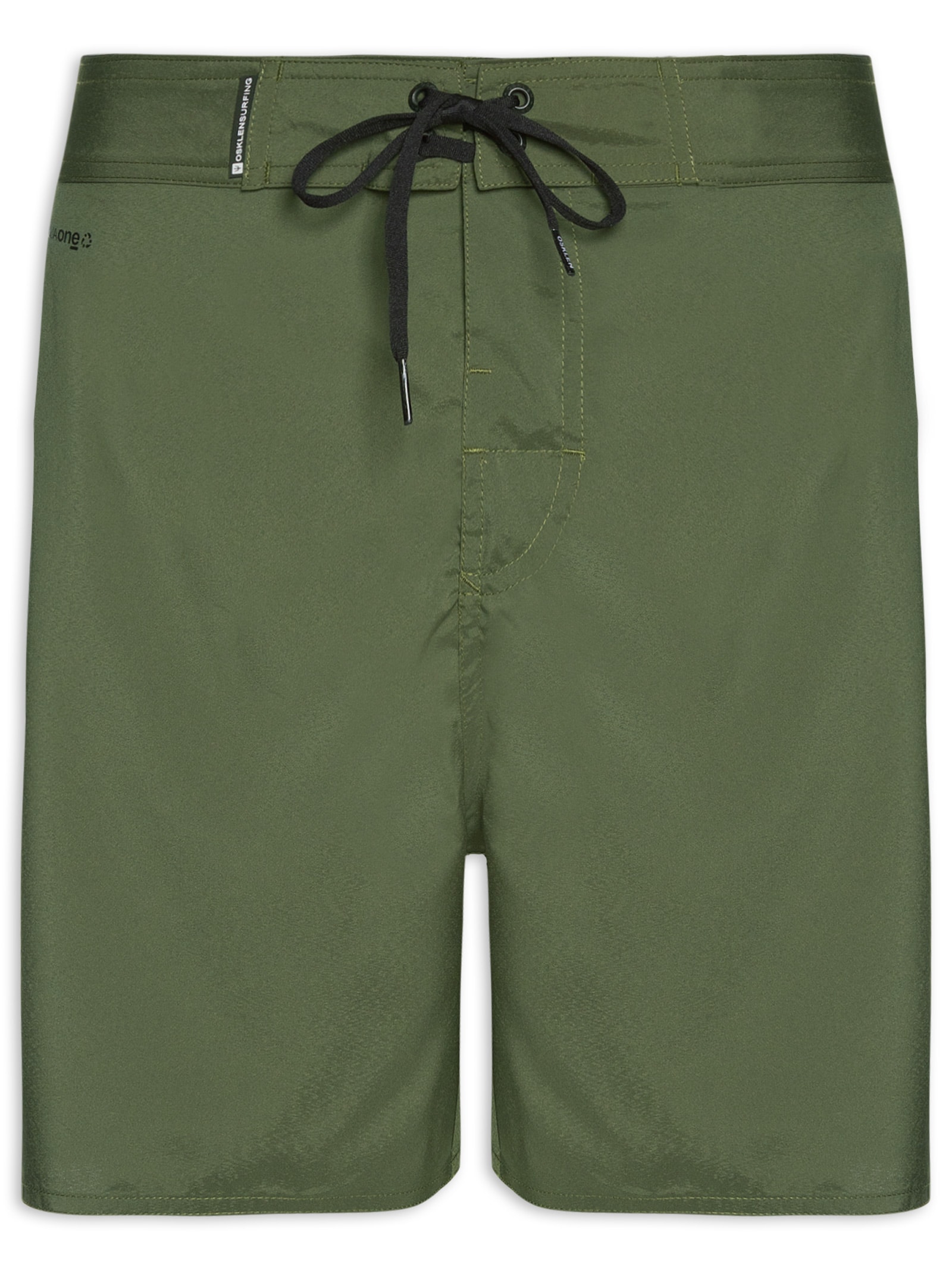 Osklen - Bermuda Masculina Surf Aquaone Side Tape - Verde