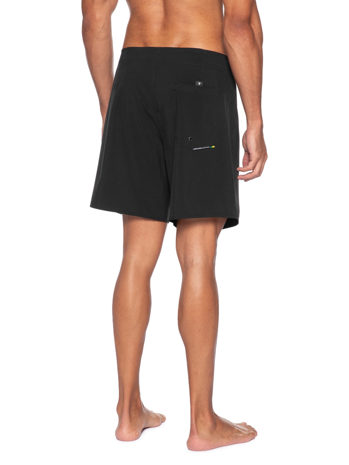 Bermuda Masculina Surf Básica Preto Osklen