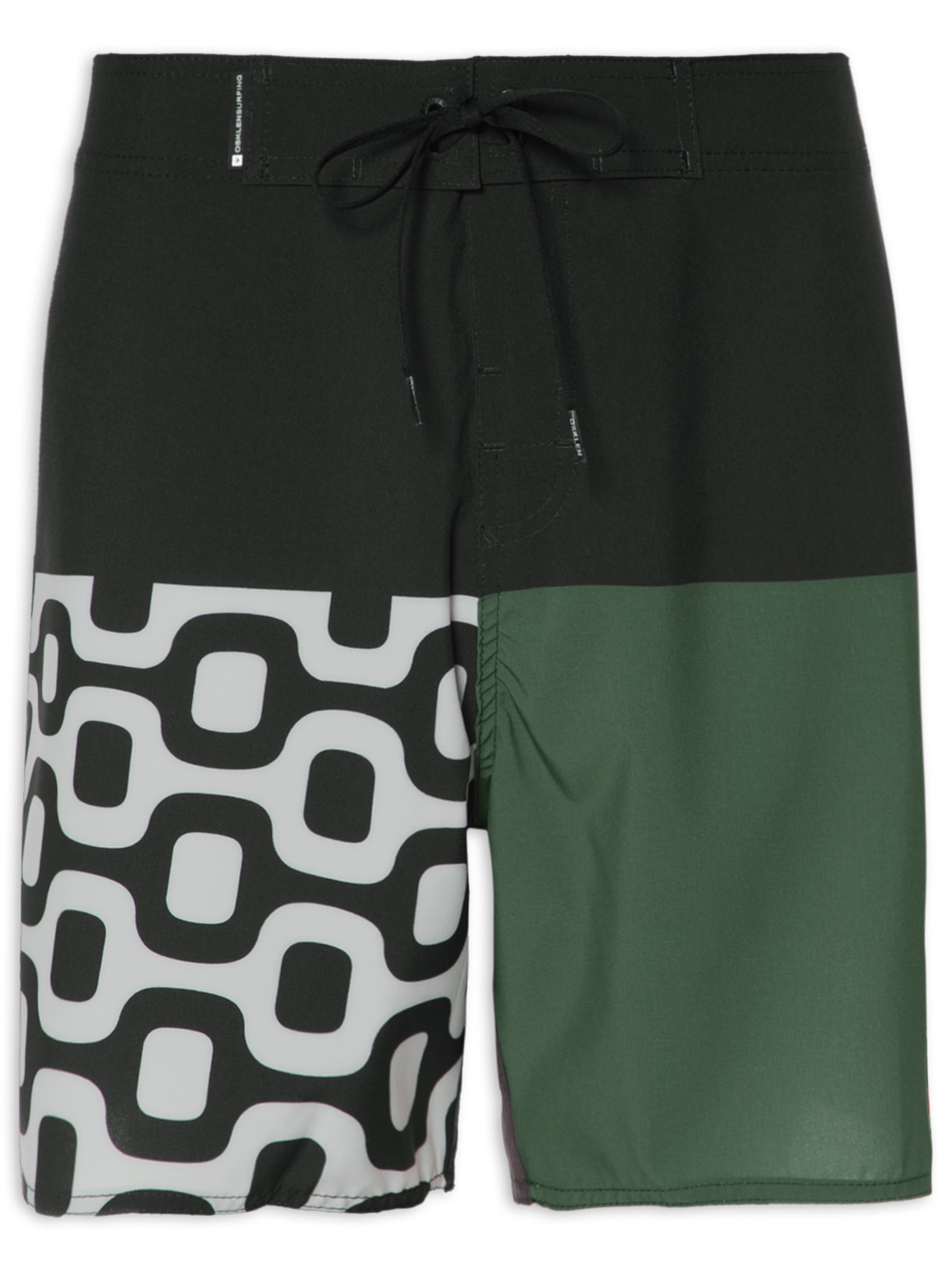 Bermuda Masculina Surf Calçadão Colors - Preto