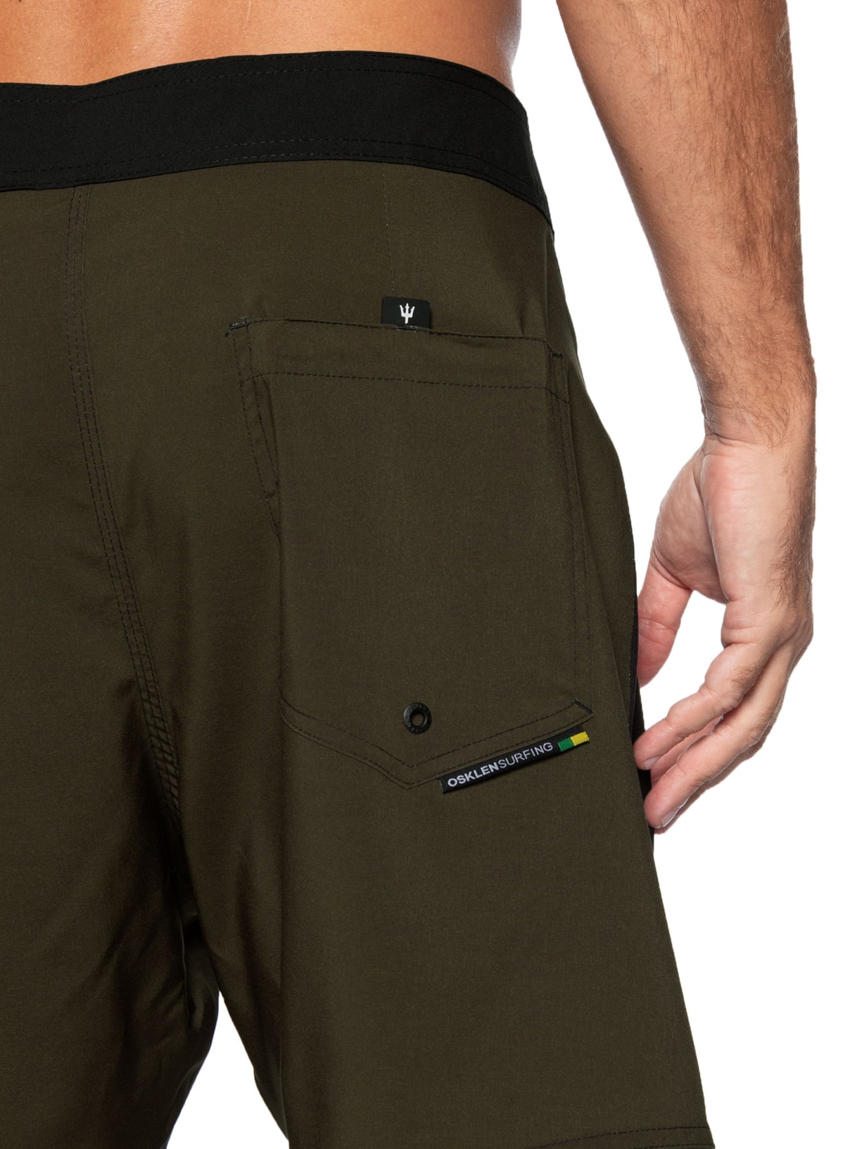 Bermuda Masculina Surf Fence Marrom Osklen