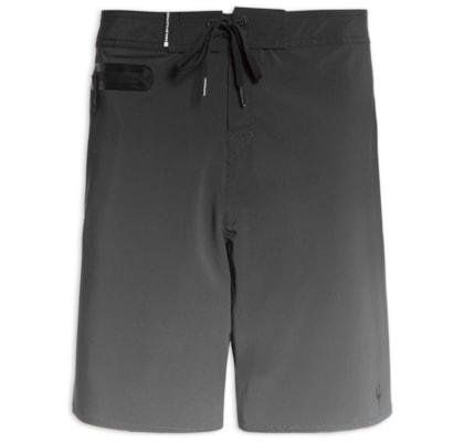 Bermuda Masculina Surf Gradiente Pro - Cinza