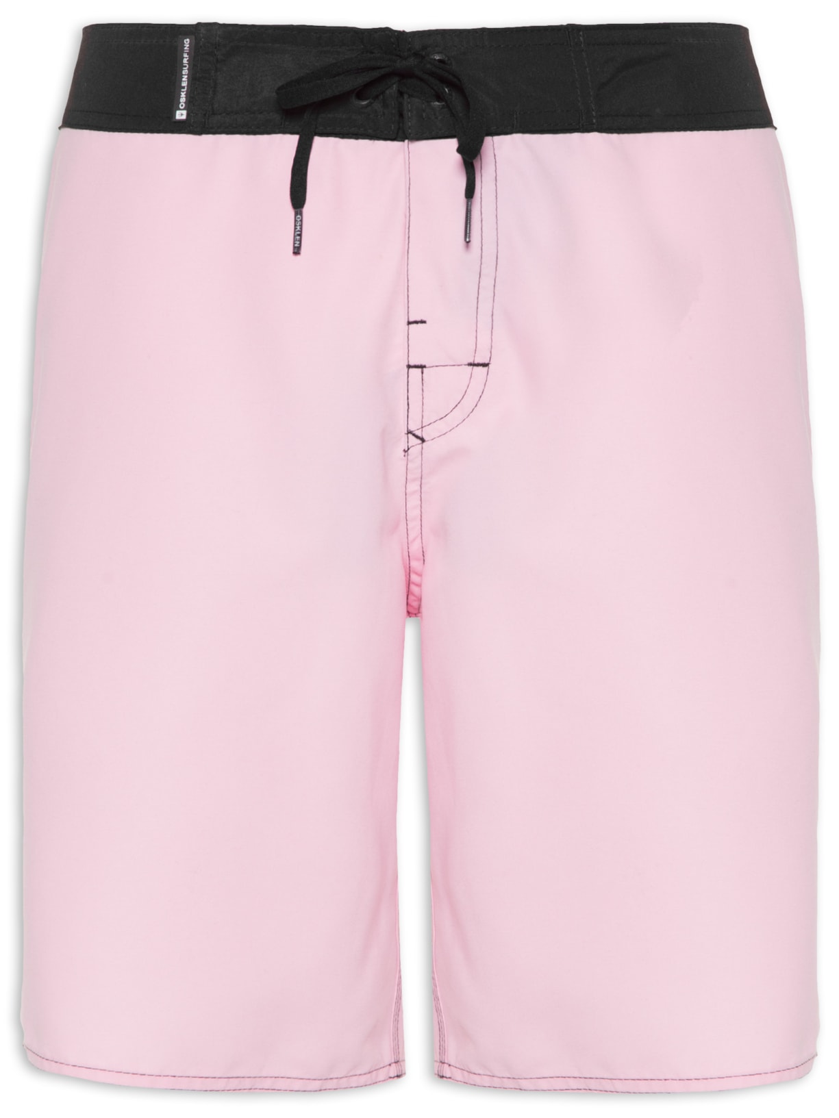 Bermuda Masculina Surf Lisa Tridente - Rosa