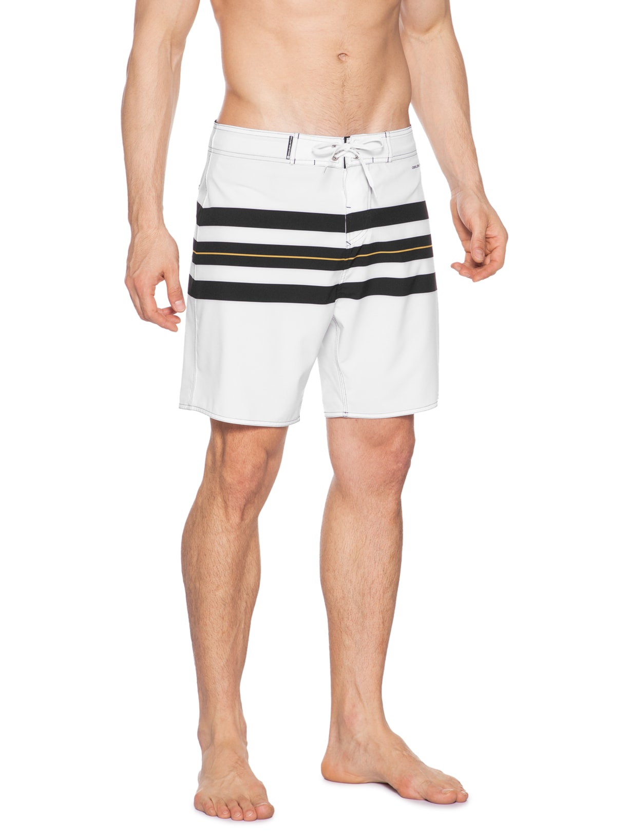 Bermuda Masculina Surf Longboad Branco Osklen