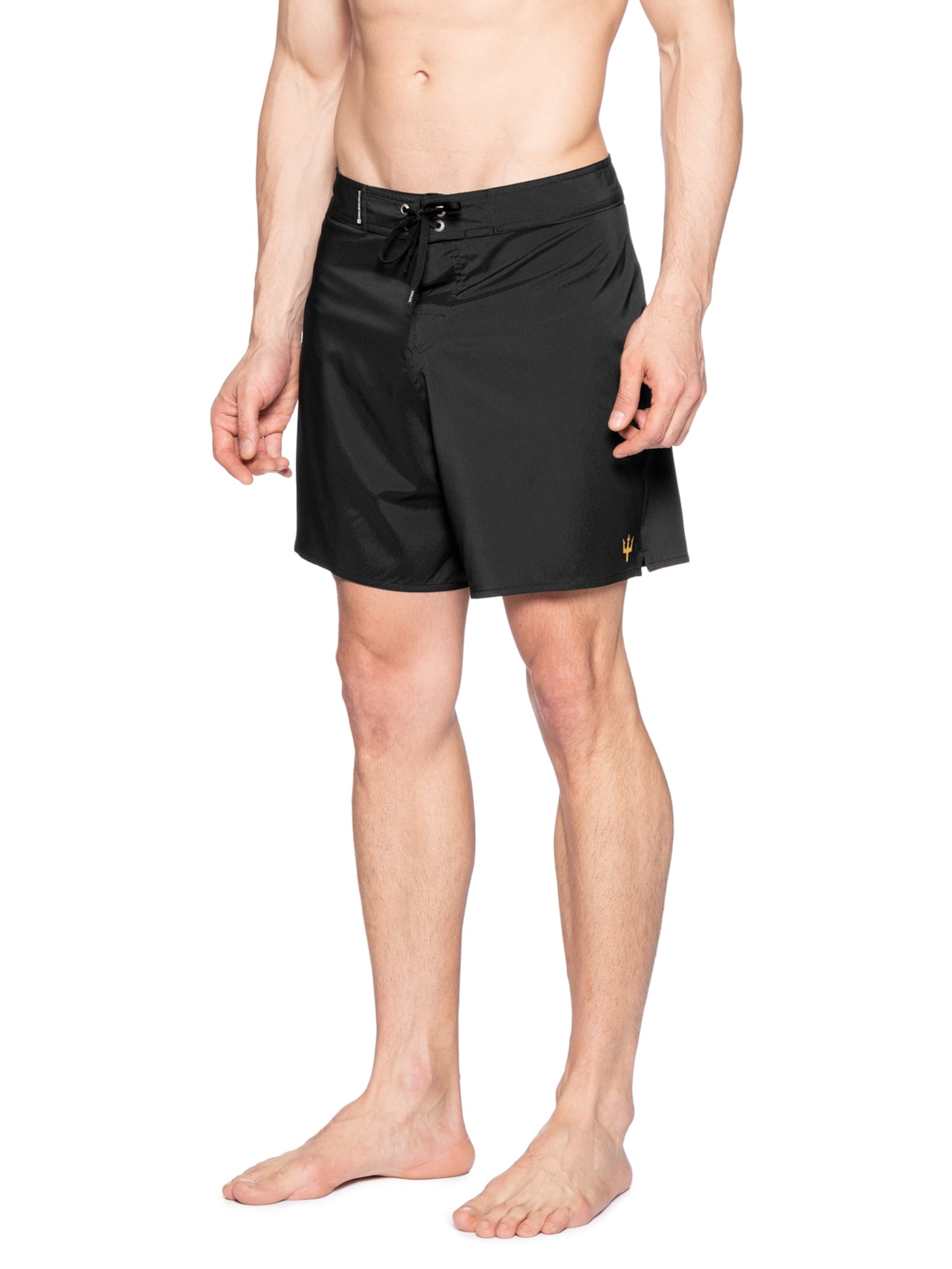 Bermuda Masculina Surf New Aquaone Flex Mediterrâneo Preto Osklen