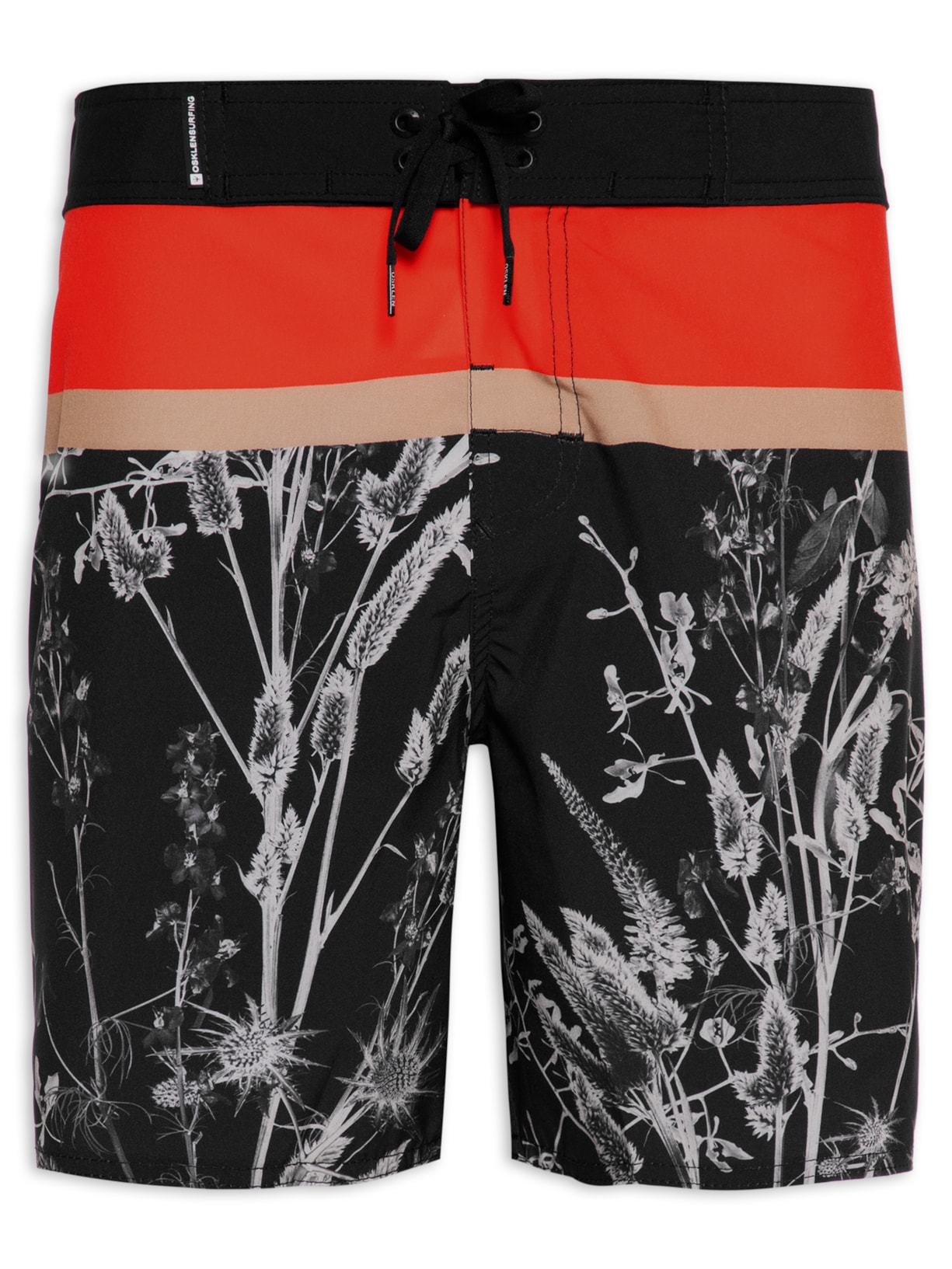 Bermuda Masculina Surf Orquídea Night - Preto