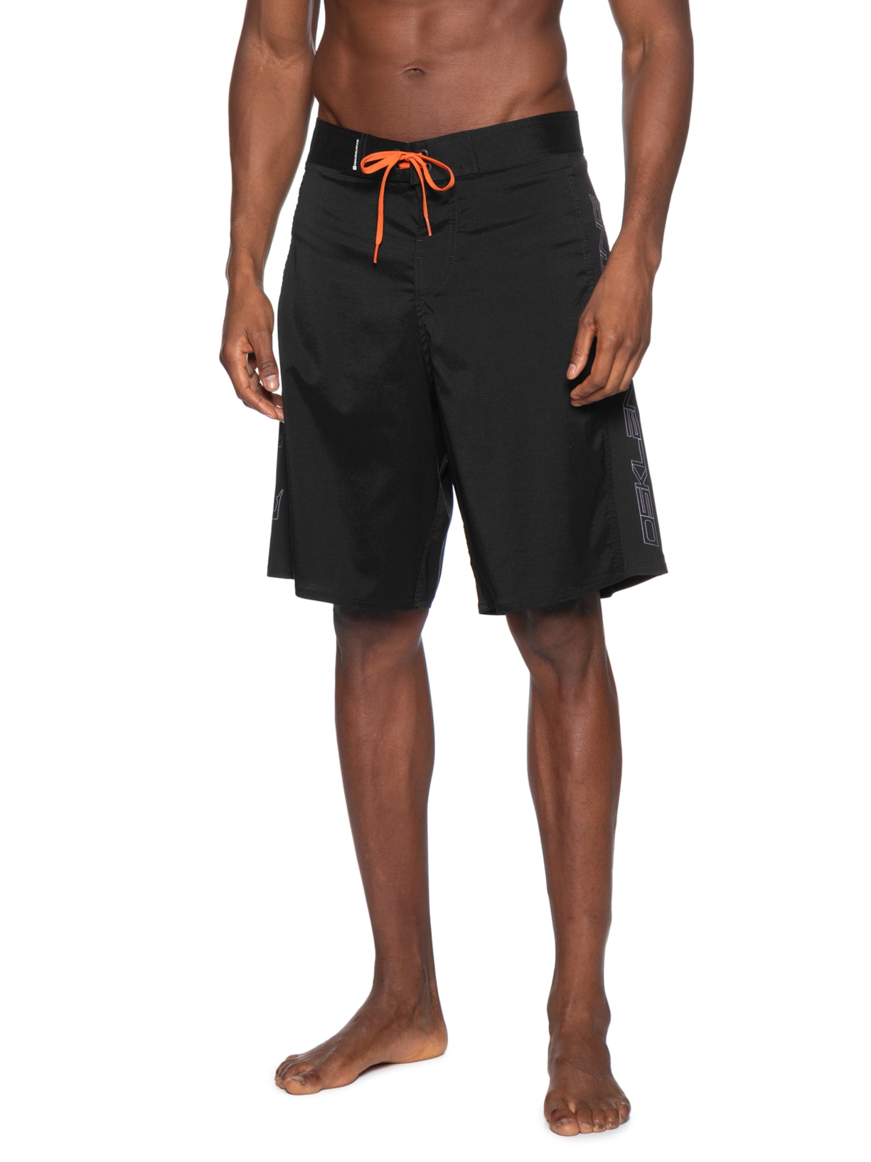Bermuda Masculina Surf Over Tridente Preto Osklen