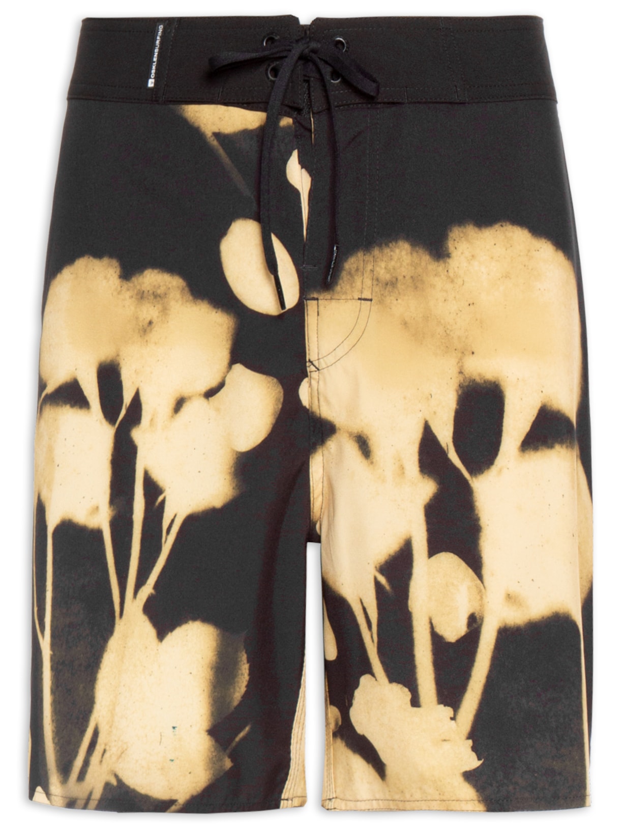 Bermuda Masculina Surf Rose Gema - Preto