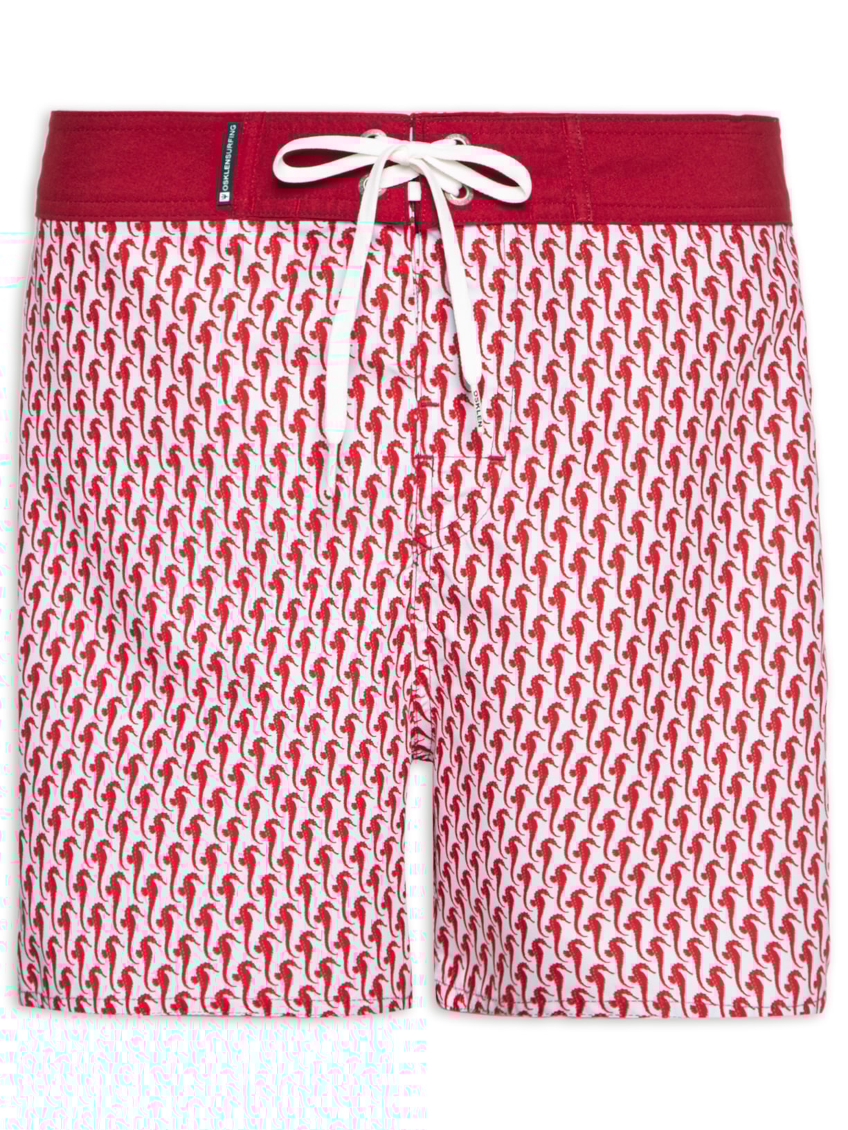 Bermuda Masculina Surf Seahorse Tiny - Vermelho