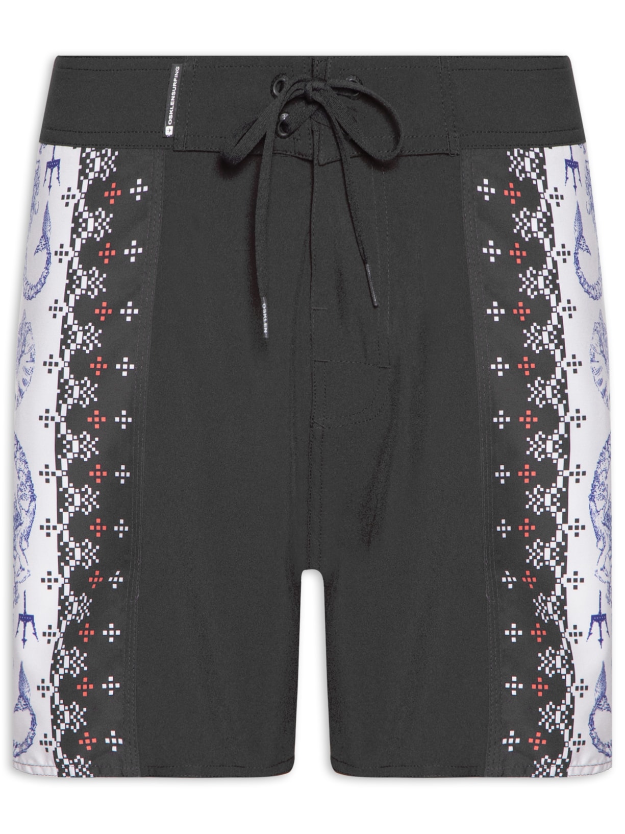 Bermuda Masculina Surf Stitch - Preto