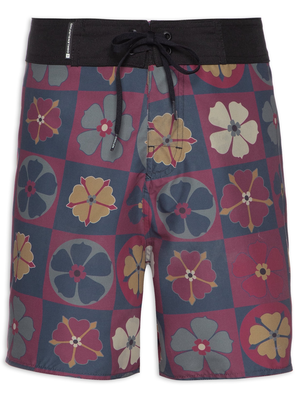 Bermuda Masculina Surf Tile - Vinho