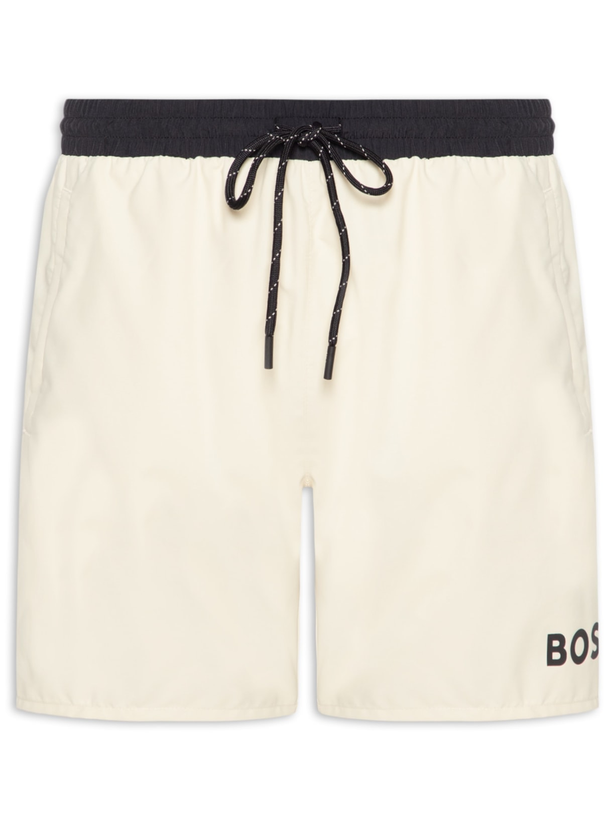 Bermuda Masculina Swim Quick-Dry Starfish Branco Boss