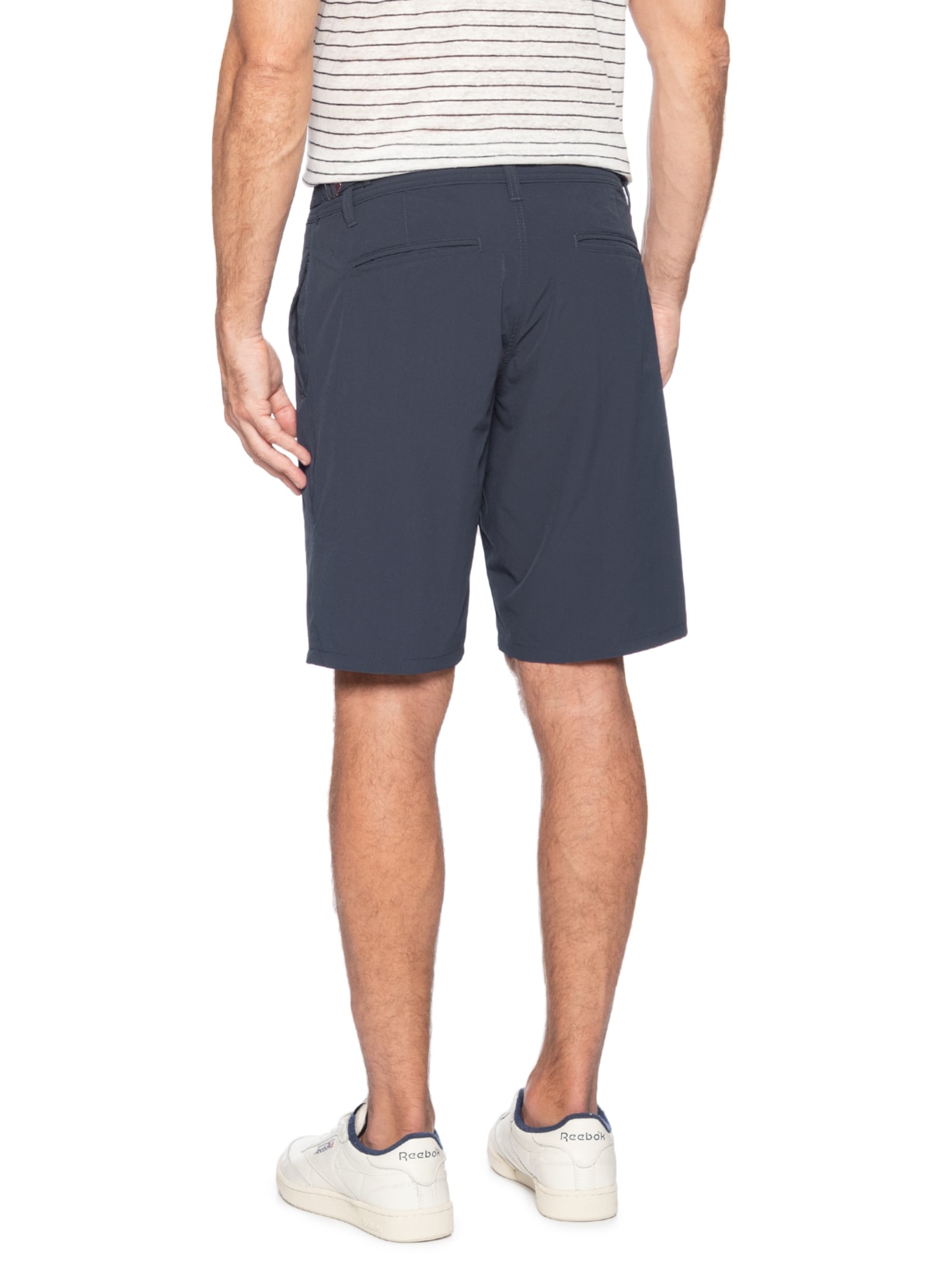 Bermuda Masculina Tech Fivela Lateral Cinza Sergio K
