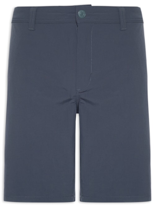 Bermuda Masculina Tech Fivela Lateral - Cinza