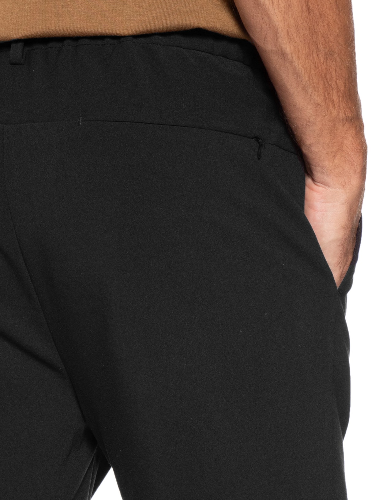 Bermuda Masculina Tech Maleável Preto Oficina Reserva