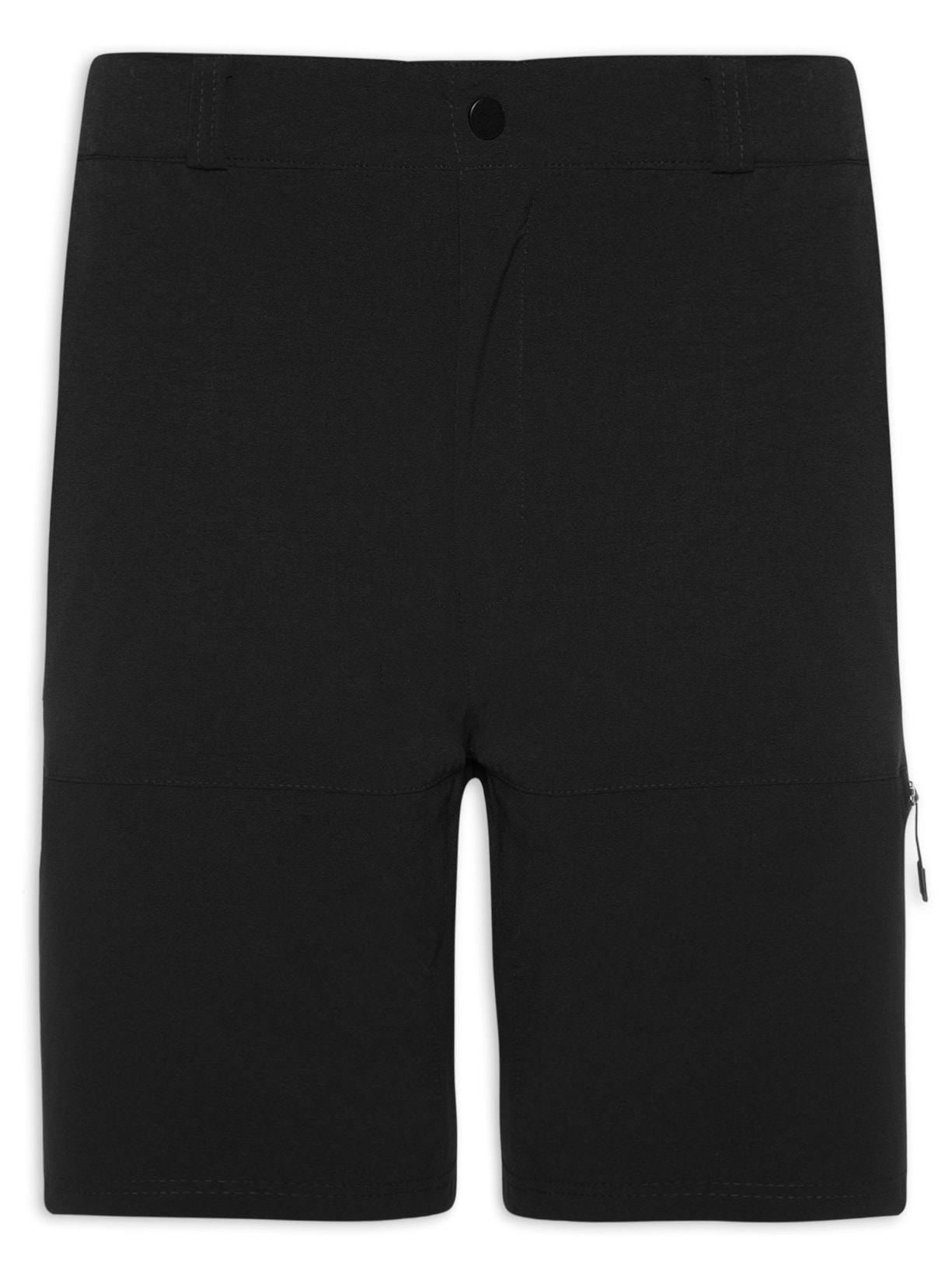 Bermuda Masculina Techno Just Sport Com Zíper - Preto