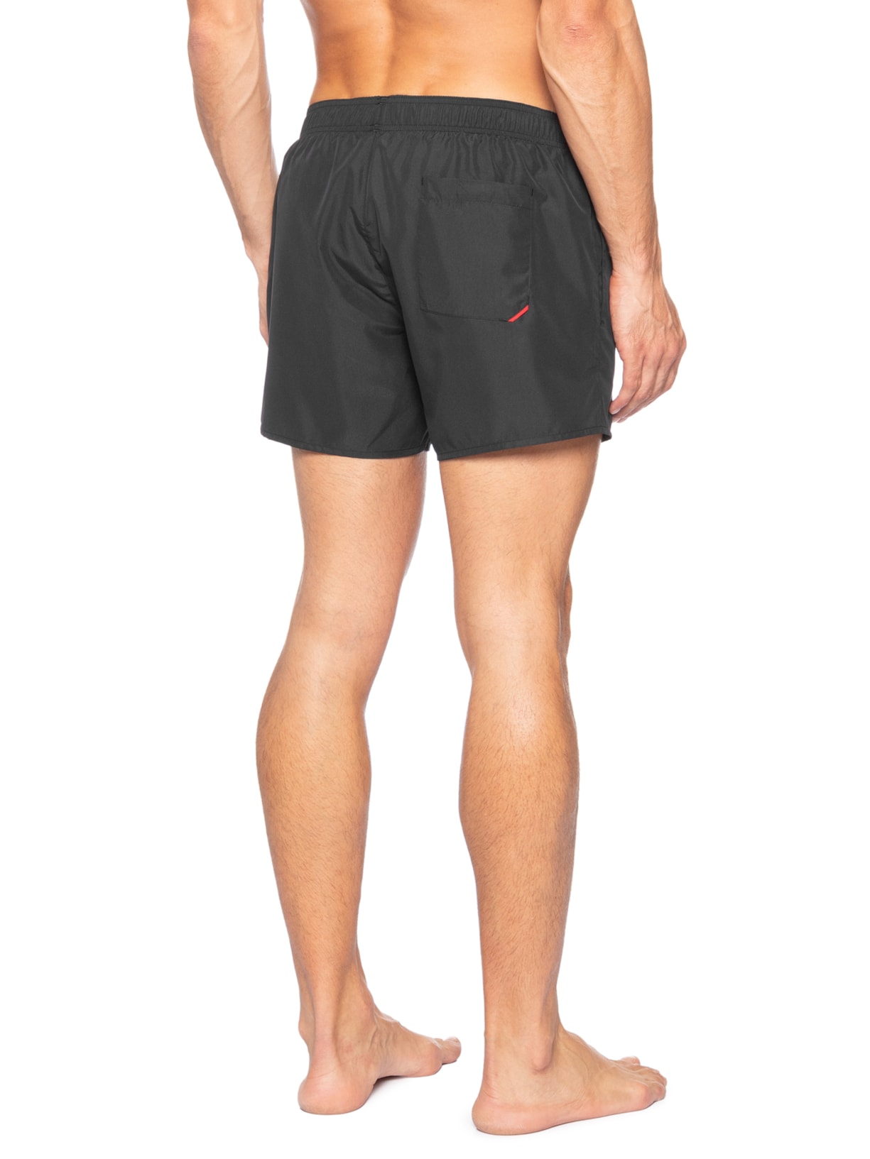 Bermuda Masculina Tiki Preto Hugo