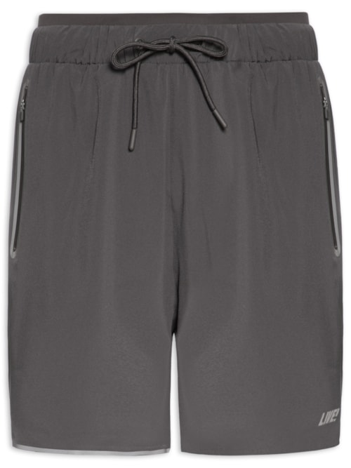 Bermuda Masculina Train Power 6 – Cinza