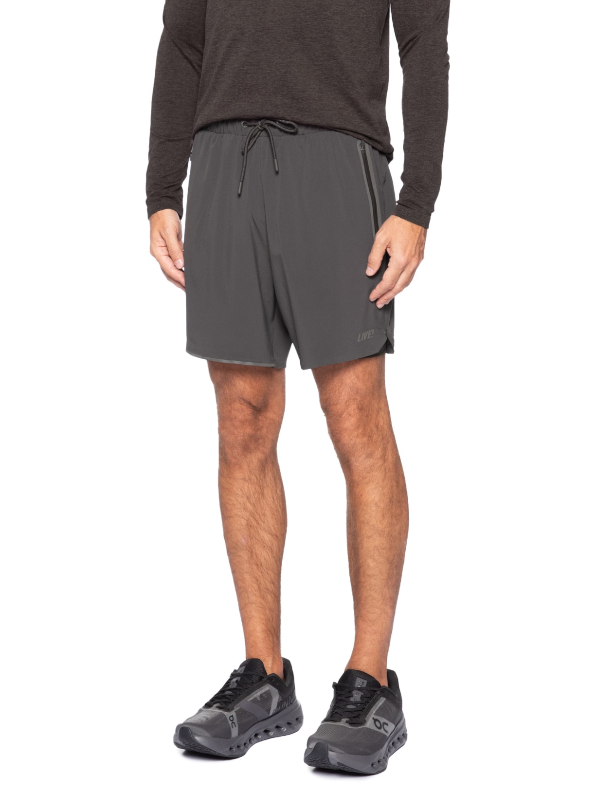 Bermuda Masculina Train Power 6 Cinza Live!
