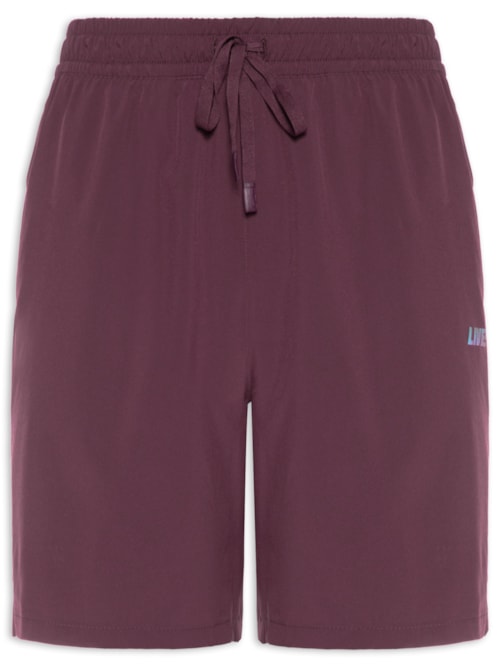 Bermuda Masculina Train Power 8 – Vermelho