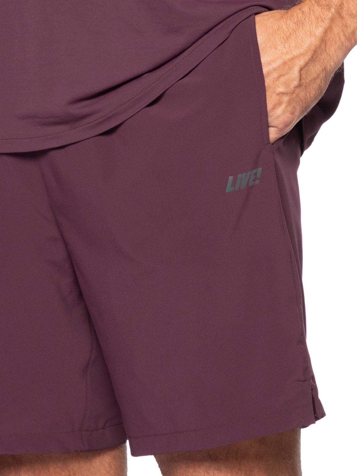 Bermuda Masculina Train Power 8 – Vermelho Live!